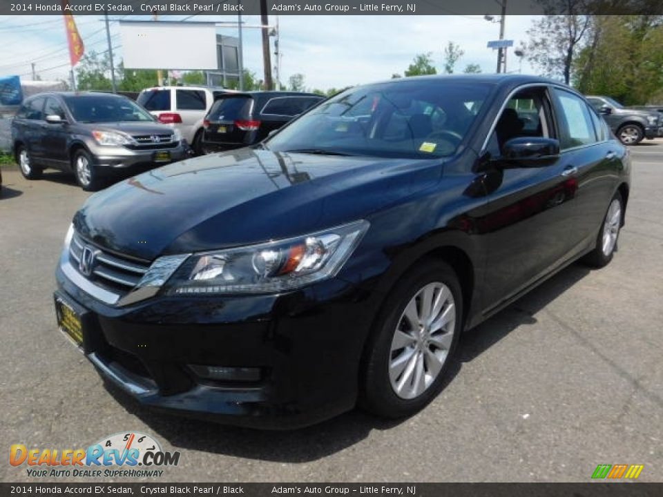 2014 Honda Accord EX Sedan Crystal Black Pearl / Black Photo #1