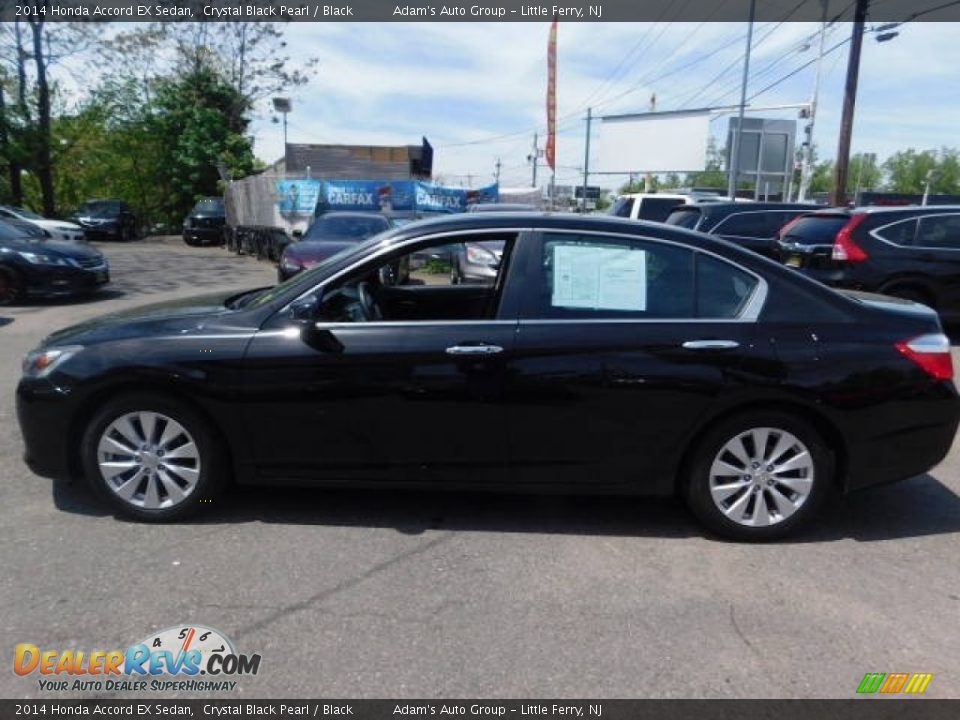 2014 Honda Accord EX Sedan Crystal Black Pearl / Black Photo #3