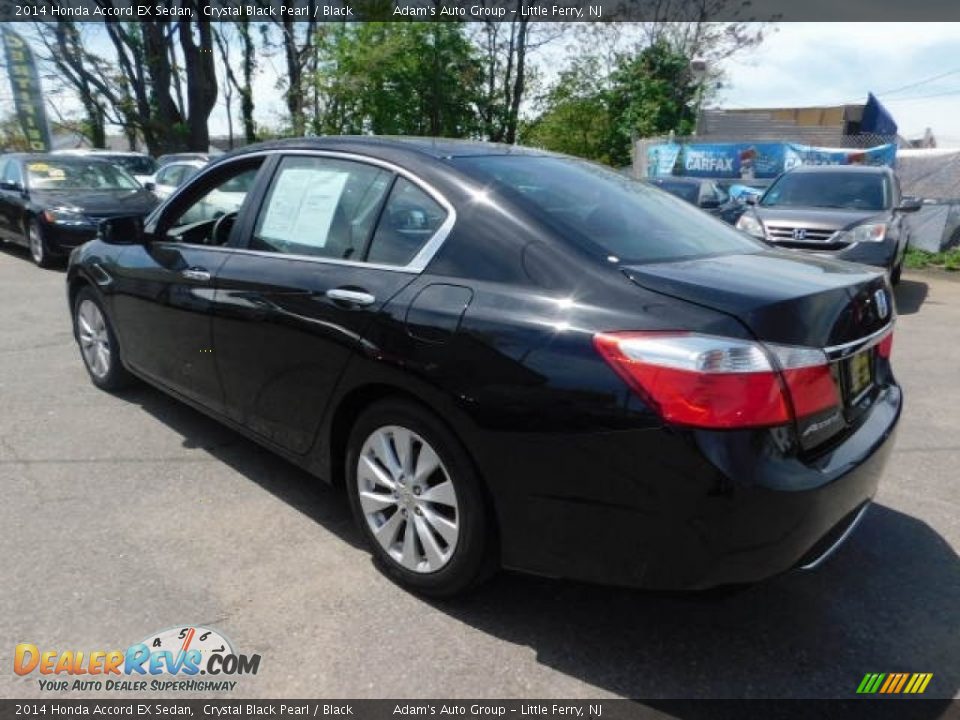 2014 Honda Accord EX Sedan Crystal Black Pearl / Black Photo #4