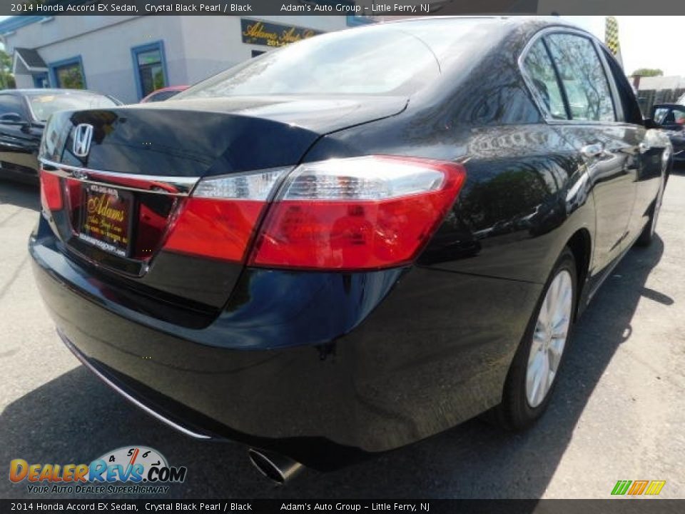 2014 Honda Accord EX Sedan Crystal Black Pearl / Black Photo #7
