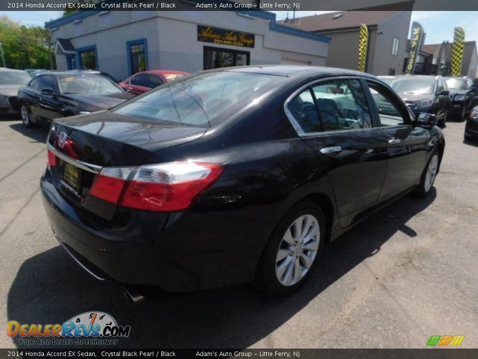 2014 Honda Accord EX Sedan Crystal Black Pearl / Black Photo #8