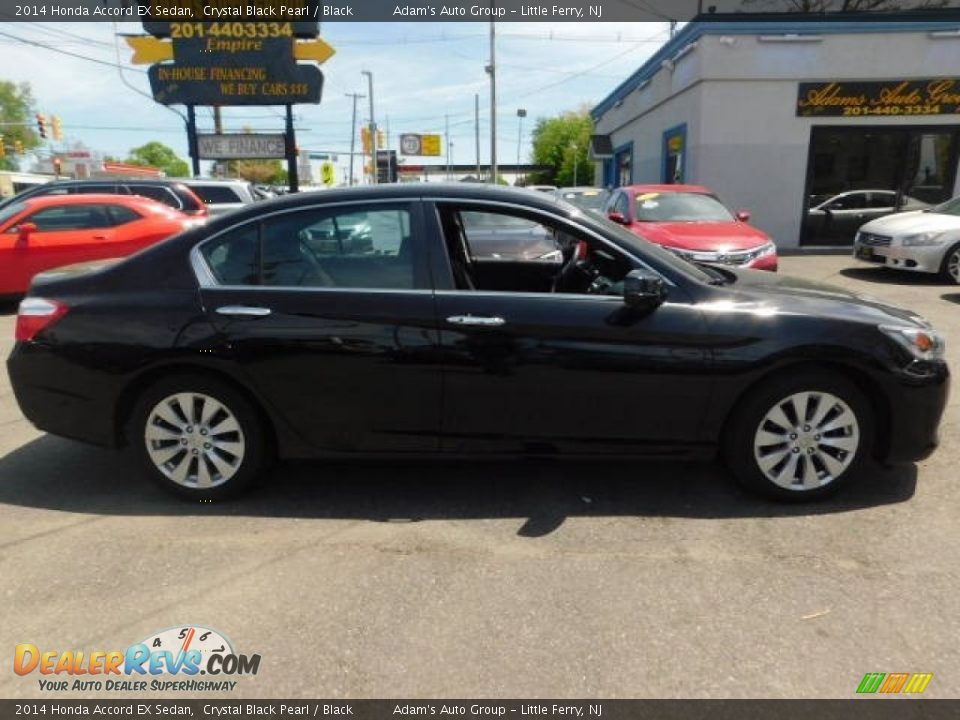 2014 Honda Accord EX Sedan Crystal Black Pearl / Black Photo #9