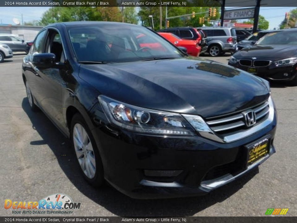 2014 Honda Accord EX Sedan Crystal Black Pearl / Black Photo #11