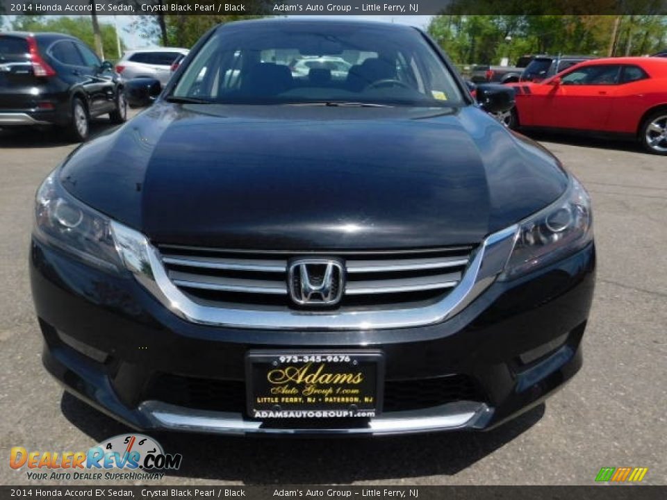 2014 Honda Accord EX Sedan Crystal Black Pearl / Black Photo #12