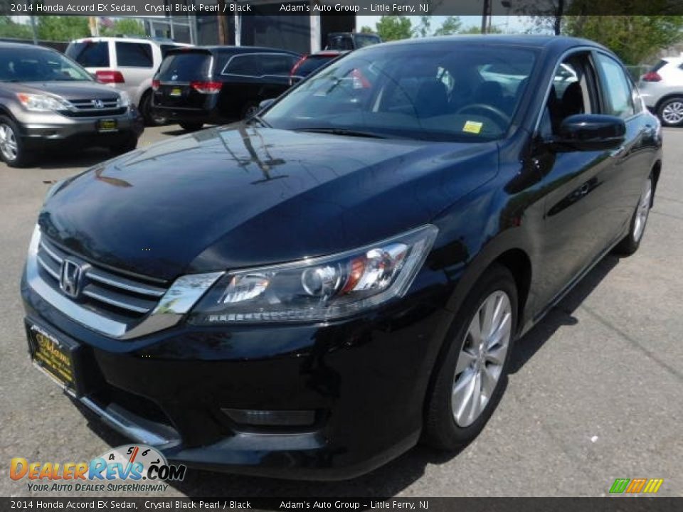 2014 Honda Accord EX Sedan Crystal Black Pearl / Black Photo #13