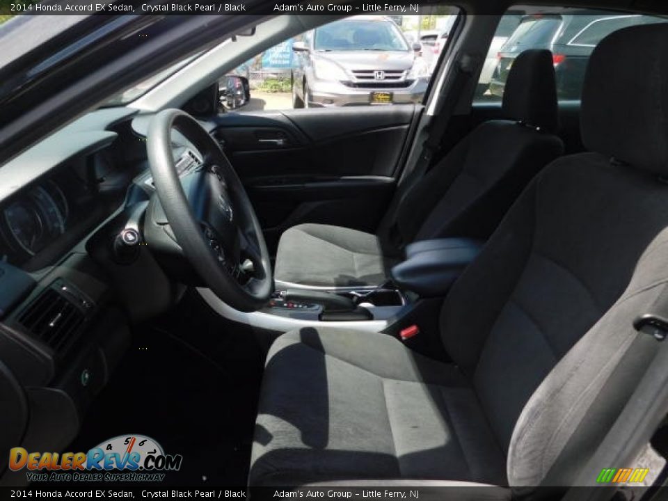 2014 Honda Accord EX Sedan Crystal Black Pearl / Black Photo #15