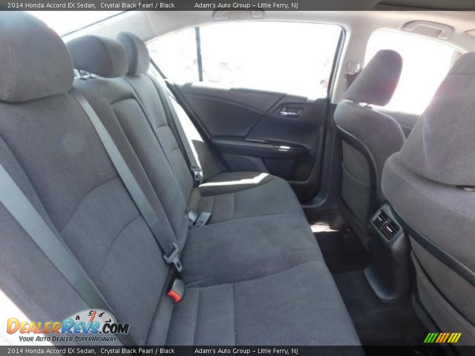 2014 Honda Accord EX Sedan Crystal Black Pearl / Black Photo #25