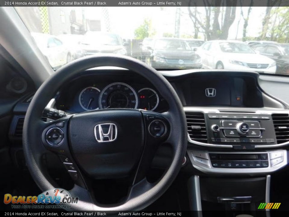 2014 Honda Accord EX Sedan Crystal Black Pearl / Black Photo #30