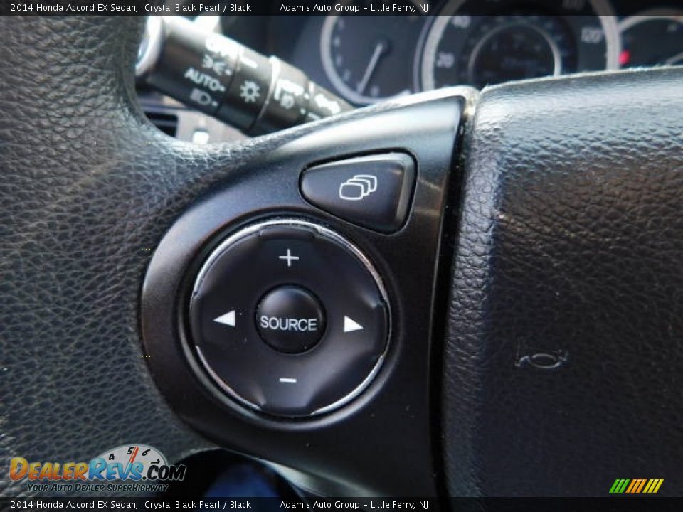 2014 Honda Accord EX Sedan Crystal Black Pearl / Black Photo #32