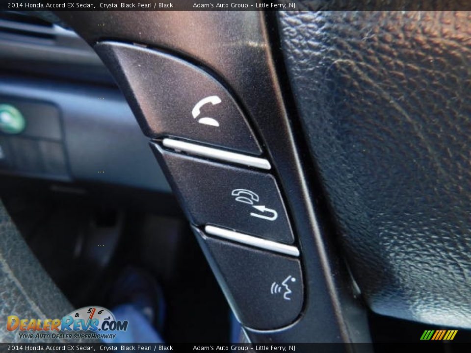 2014 Honda Accord EX Sedan Crystal Black Pearl / Black Photo #33