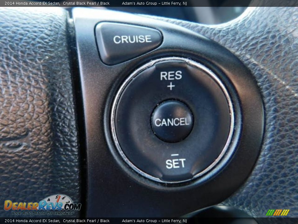 2014 Honda Accord EX Sedan Crystal Black Pearl / Black Photo #34