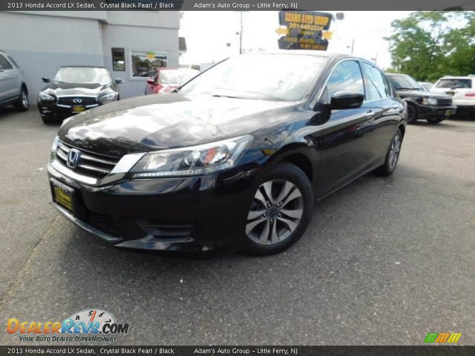 2013 Honda Accord LX Sedan Crystal Black Pearl / Black Photo #1