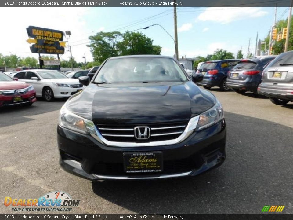 2013 Honda Accord LX Sedan Crystal Black Pearl / Black Photo #3