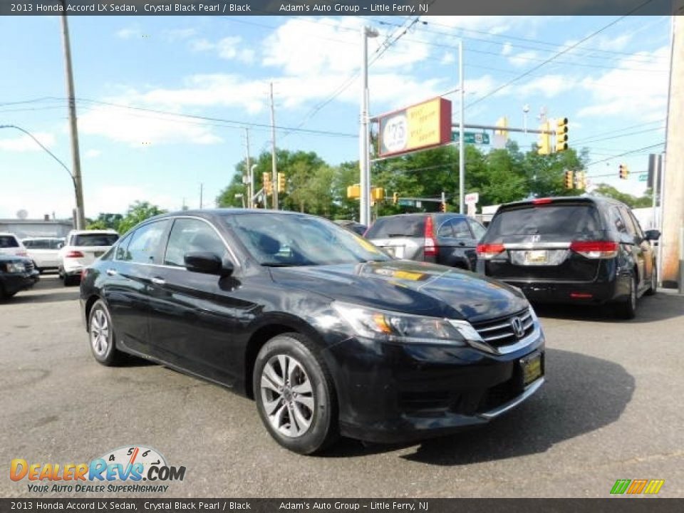 2013 Honda Accord LX Sedan Crystal Black Pearl / Black Photo #4