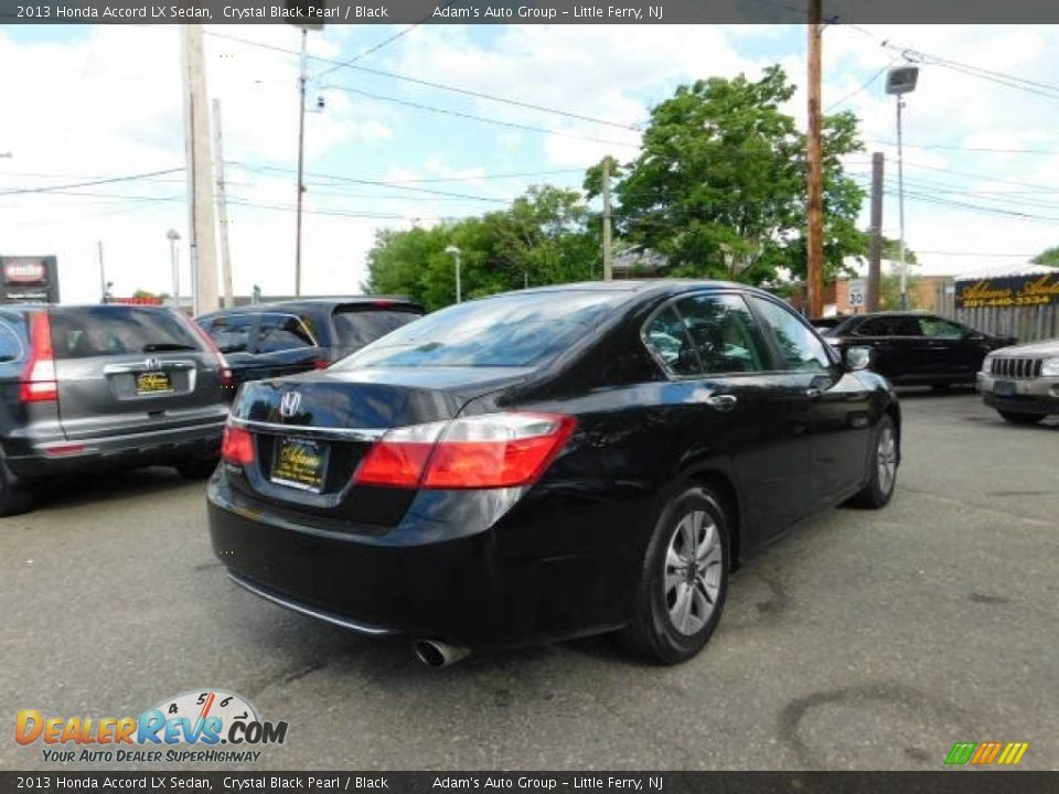 2013 Honda Accord LX Sedan Crystal Black Pearl / Black Photo #6
