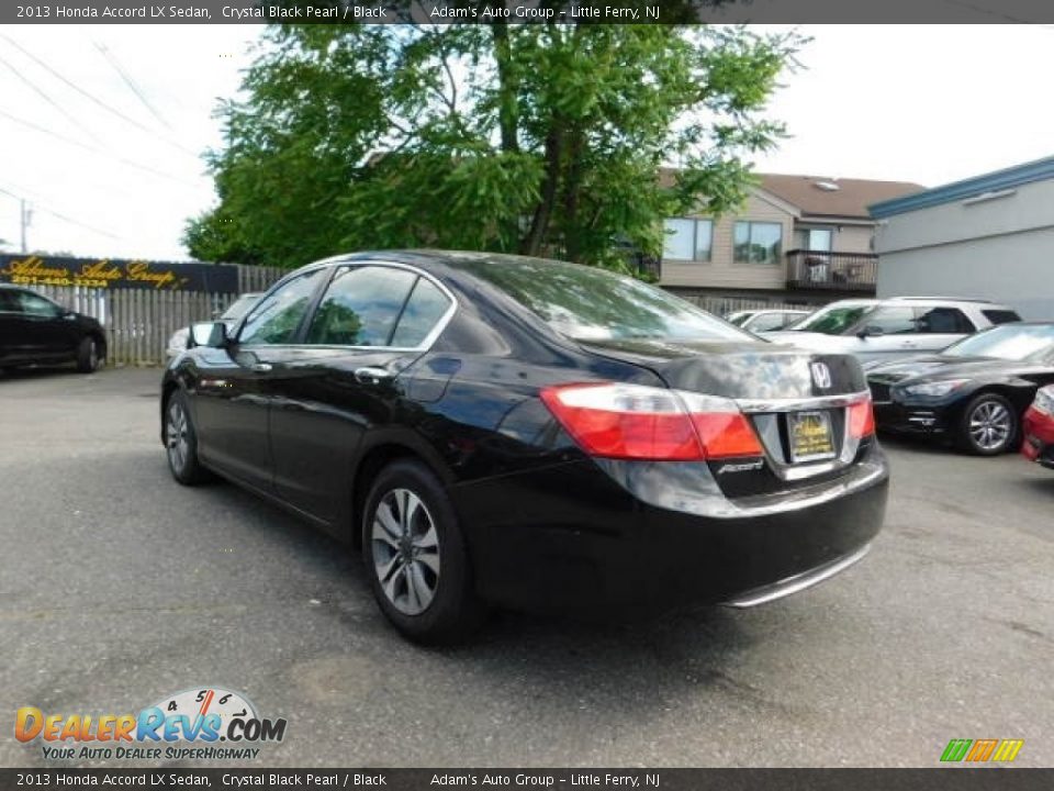 2013 Honda Accord LX Sedan Crystal Black Pearl / Black Photo #8