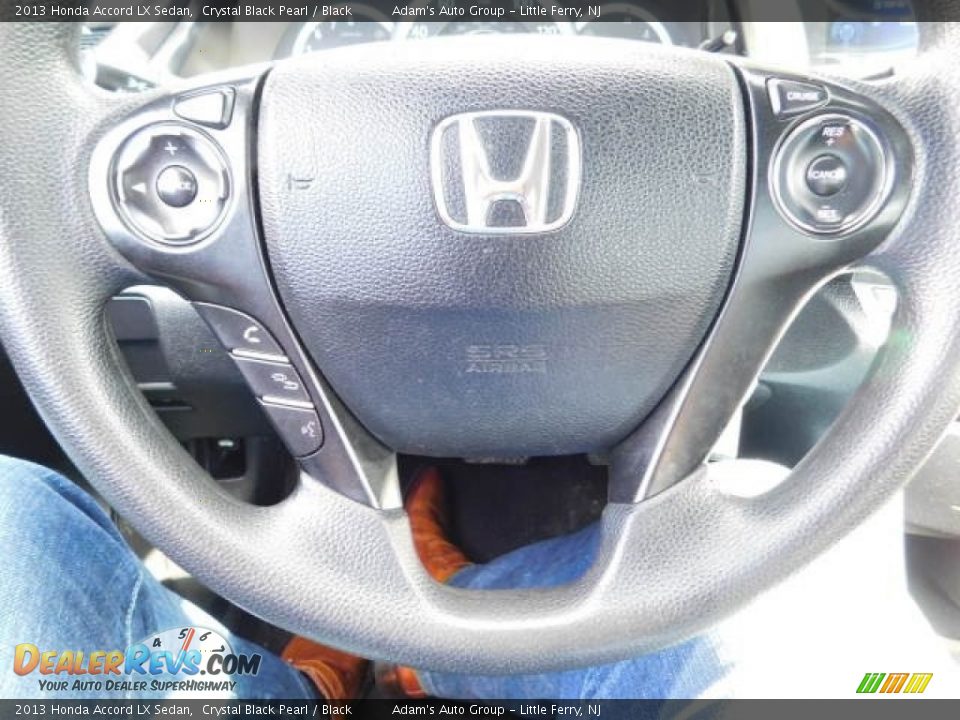 2013 Honda Accord LX Sedan Crystal Black Pearl / Black Photo #12