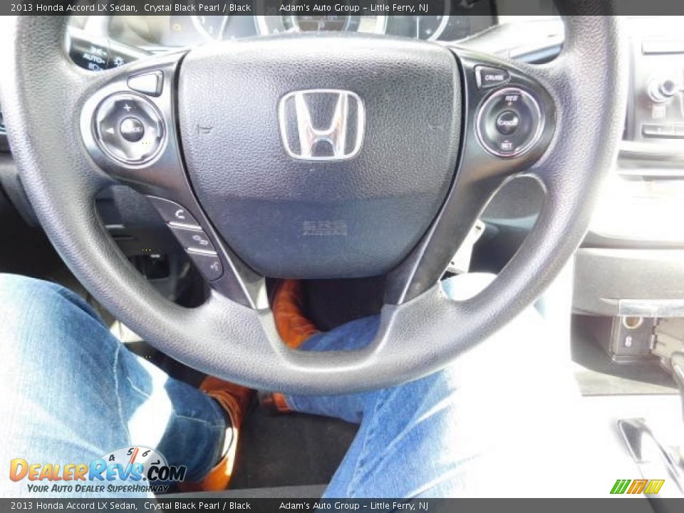 2013 Honda Accord LX Sedan Crystal Black Pearl / Black Photo #13