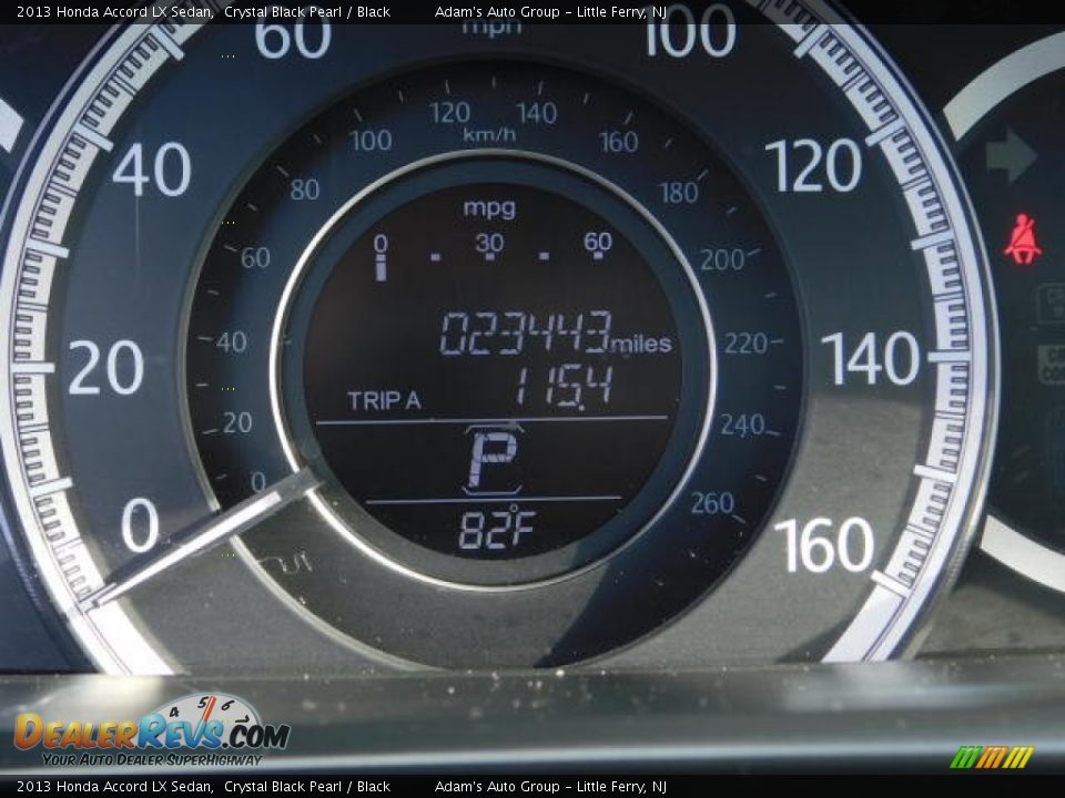 2013 Honda Accord LX Sedan Crystal Black Pearl / Black Photo #15
