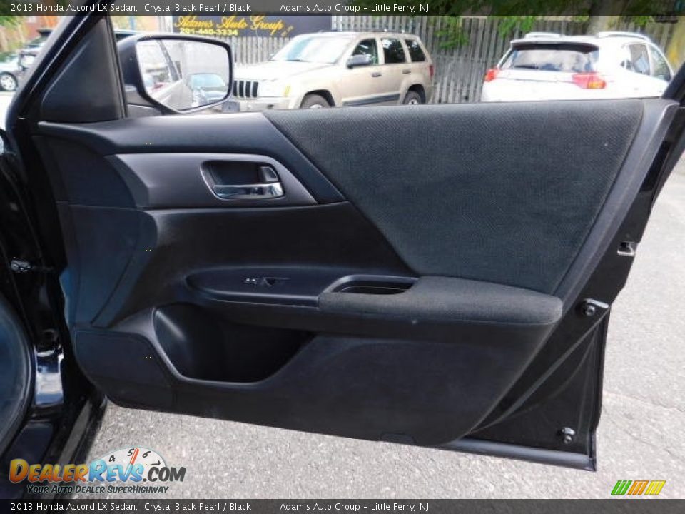 2013 Honda Accord LX Sedan Crystal Black Pearl / Black Photo #21