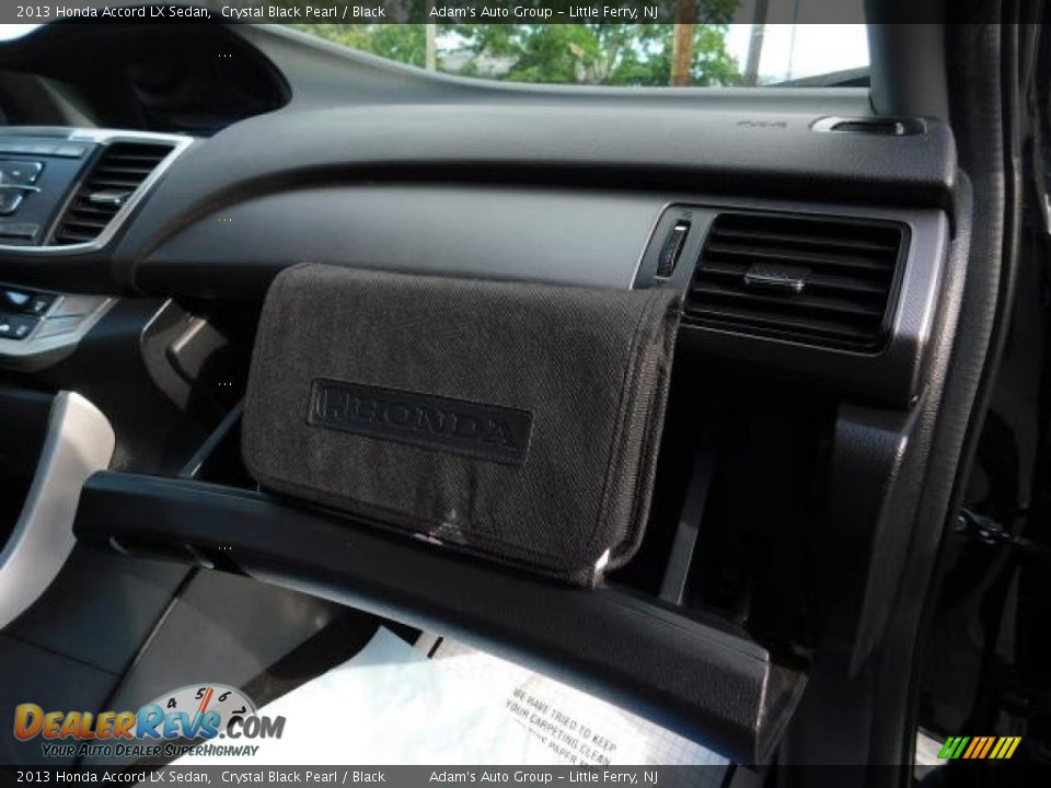 2013 Honda Accord LX Sedan Crystal Black Pearl / Black Photo #23