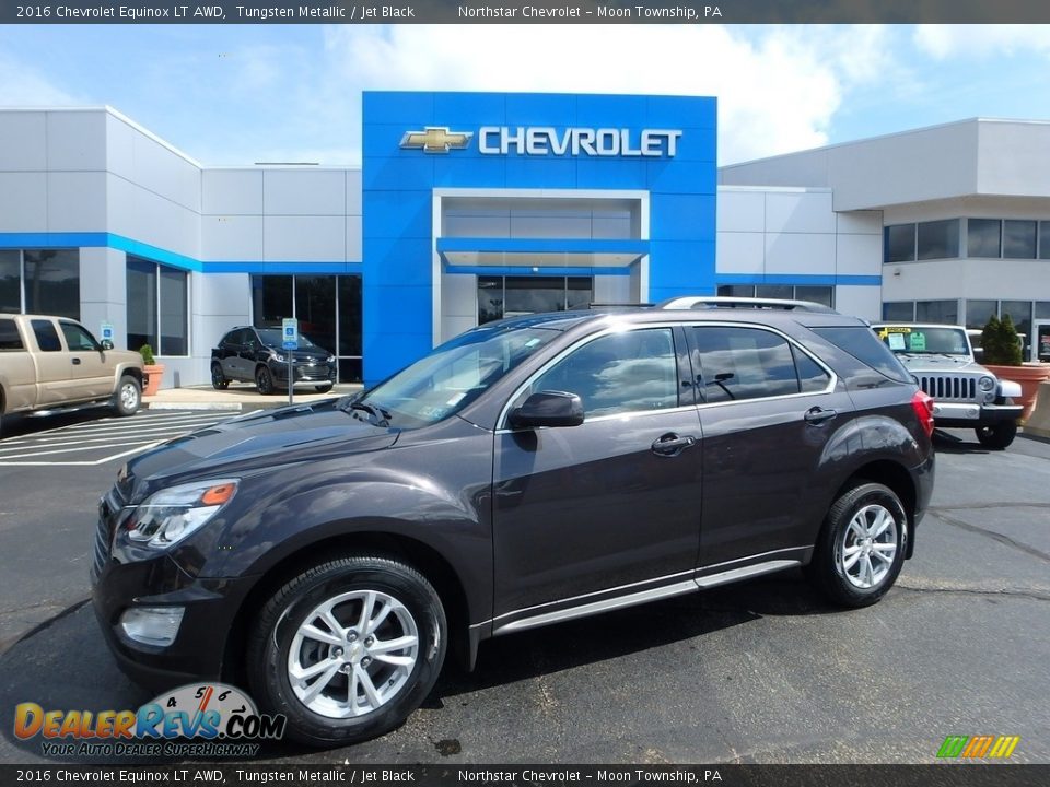 2016 Chevrolet Equinox LT AWD Tungsten Metallic / Jet Black Photo #1