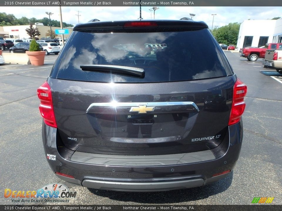 2016 Chevrolet Equinox LT AWD Tungsten Metallic / Jet Black Photo #6