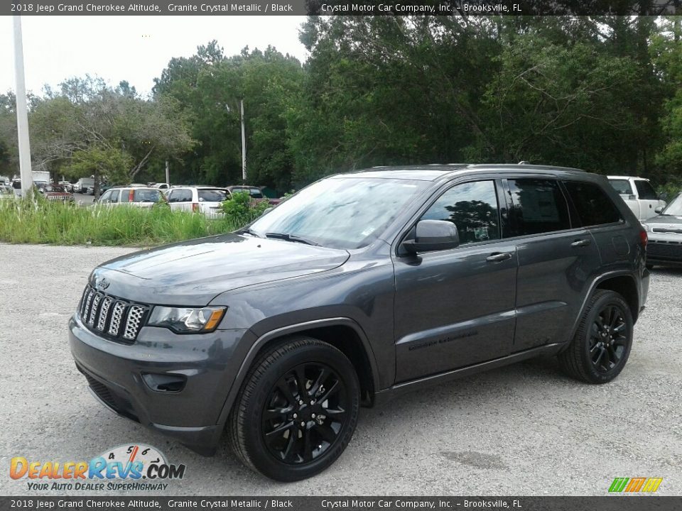 2018 Jeep Grand Cherokee Altitude Granite Crystal Metallic / Black Photo #1