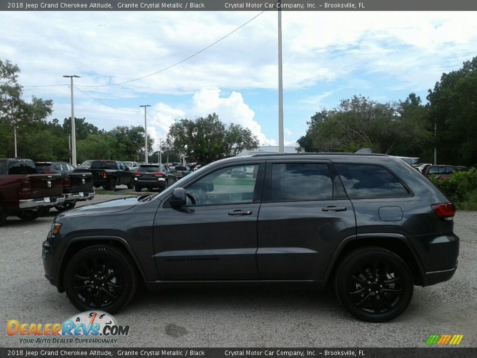 2018 Jeep Grand Cherokee Altitude Granite Crystal Metallic / Black Photo #2