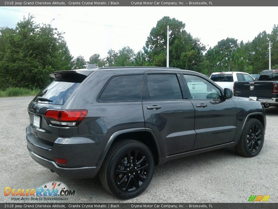 2018 Jeep Grand Cherokee Altitude Granite Crystal Metallic / Black Photo #5