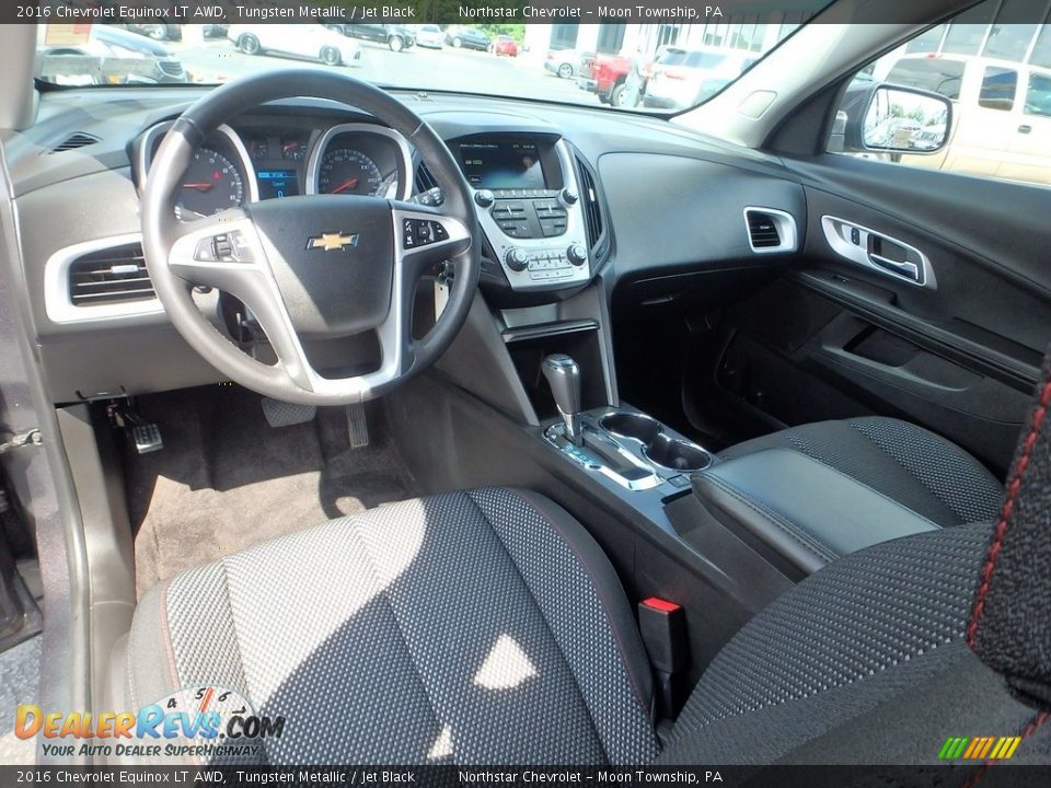 2016 Chevrolet Equinox LT AWD Tungsten Metallic / Jet Black Photo #22