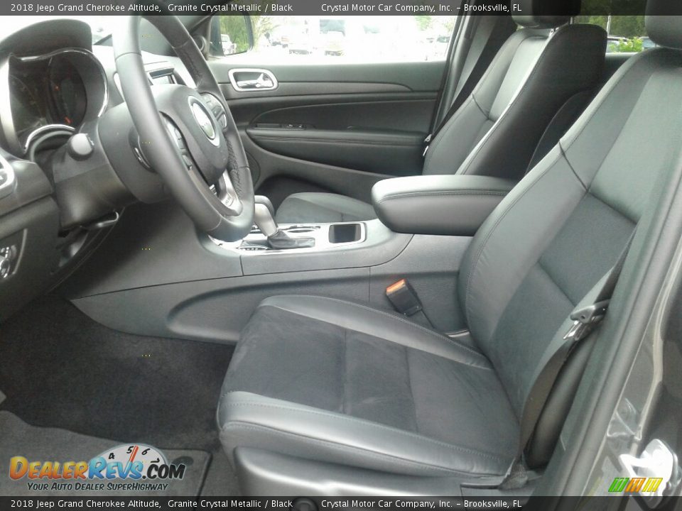 2018 Jeep Grand Cherokee Altitude Granite Crystal Metallic / Black Photo #9