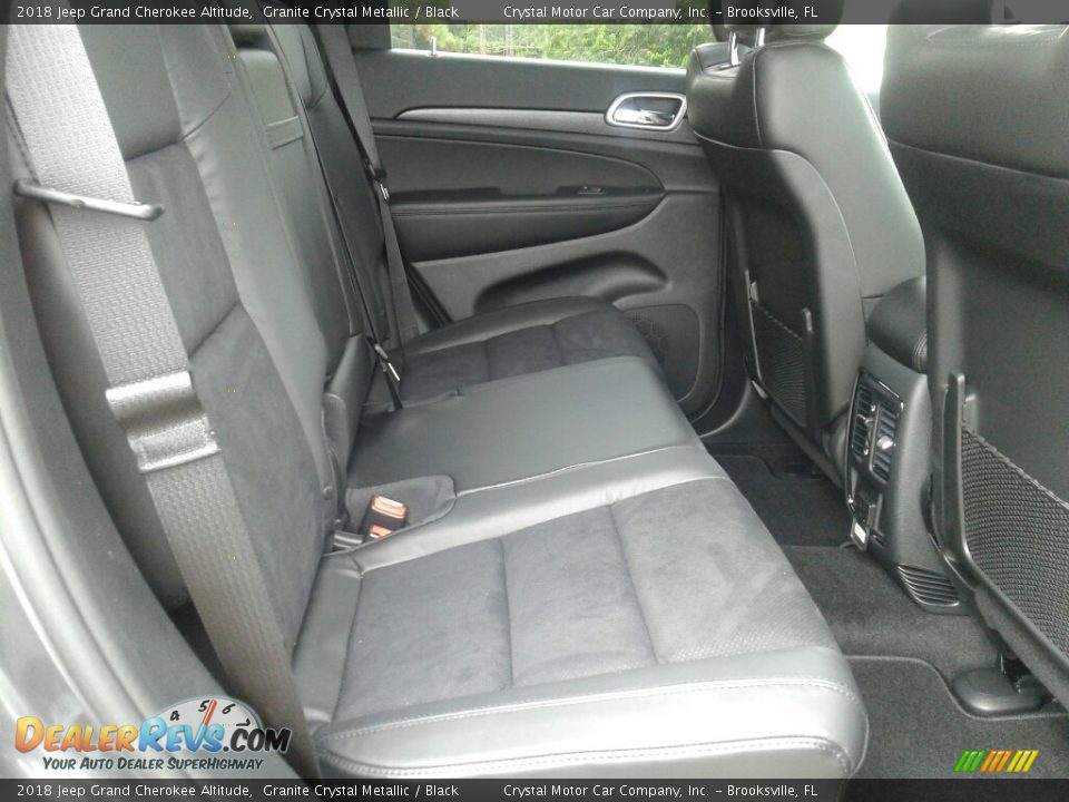 2018 Jeep Grand Cherokee Altitude Granite Crystal Metallic / Black Photo #11