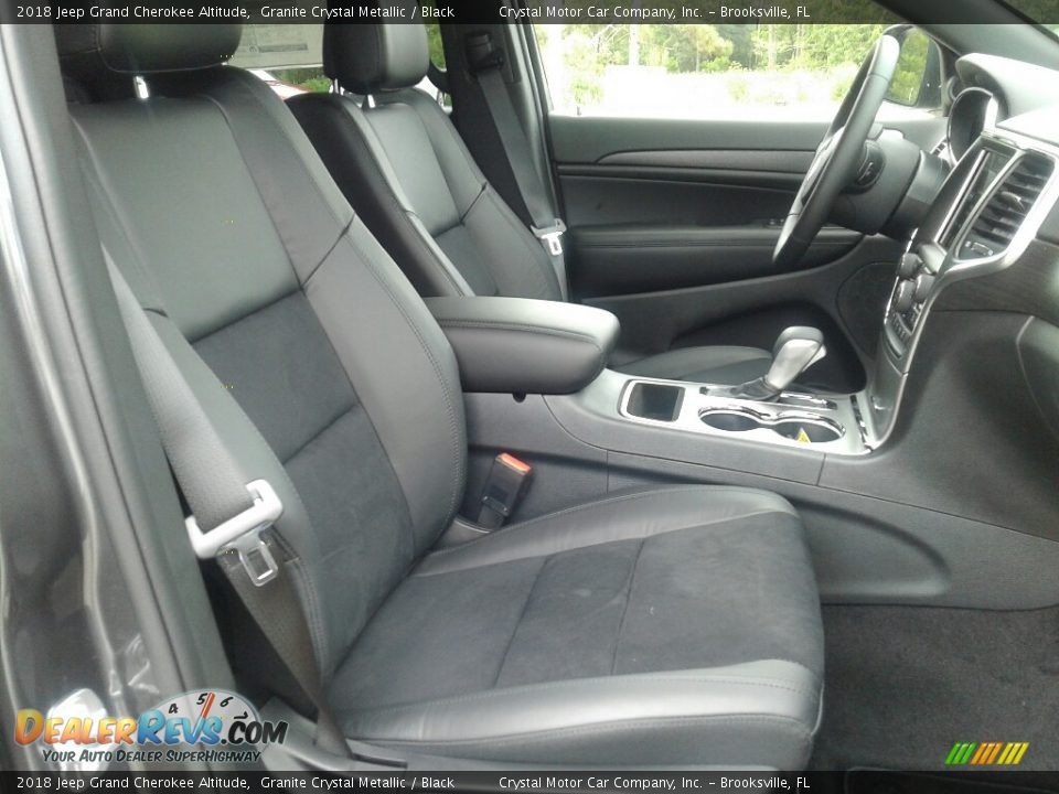 2018 Jeep Grand Cherokee Altitude Granite Crystal Metallic / Black Photo #12