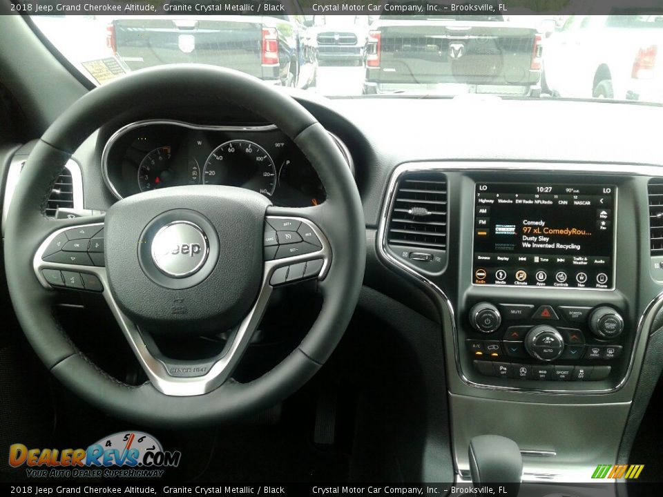 2018 Jeep Grand Cherokee Altitude Granite Crystal Metallic / Black Photo #13