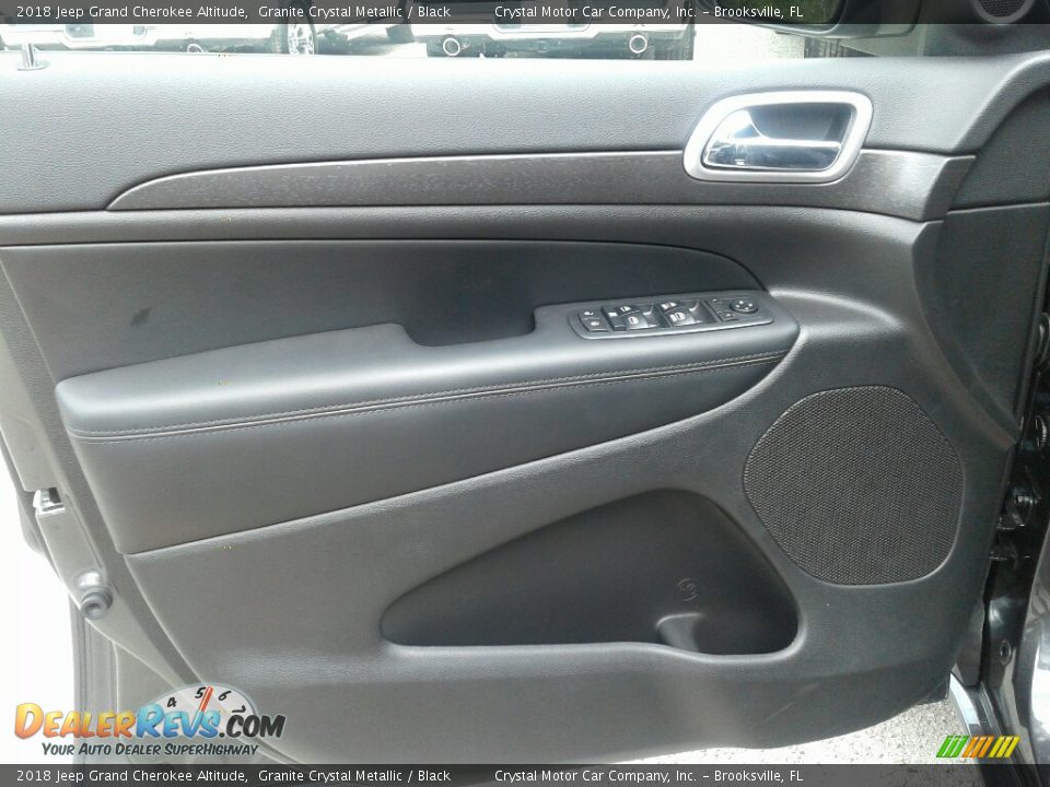 2018 Jeep Grand Cherokee Altitude Granite Crystal Metallic / Black Photo #17