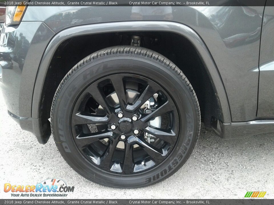 2018 Jeep Grand Cherokee Altitude Granite Crystal Metallic / Black Photo #20