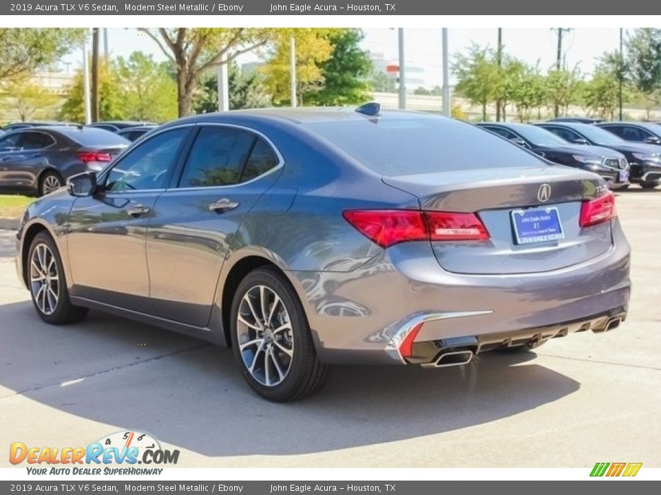 2019 Acura TLX V6 Sedan Modern Steel Metallic / Ebony Photo #5