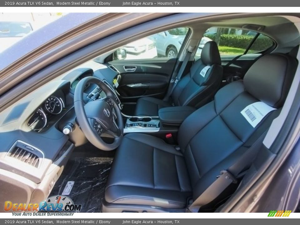 2019 Acura TLX V6 Sedan Modern Steel Metallic / Ebony Photo #15