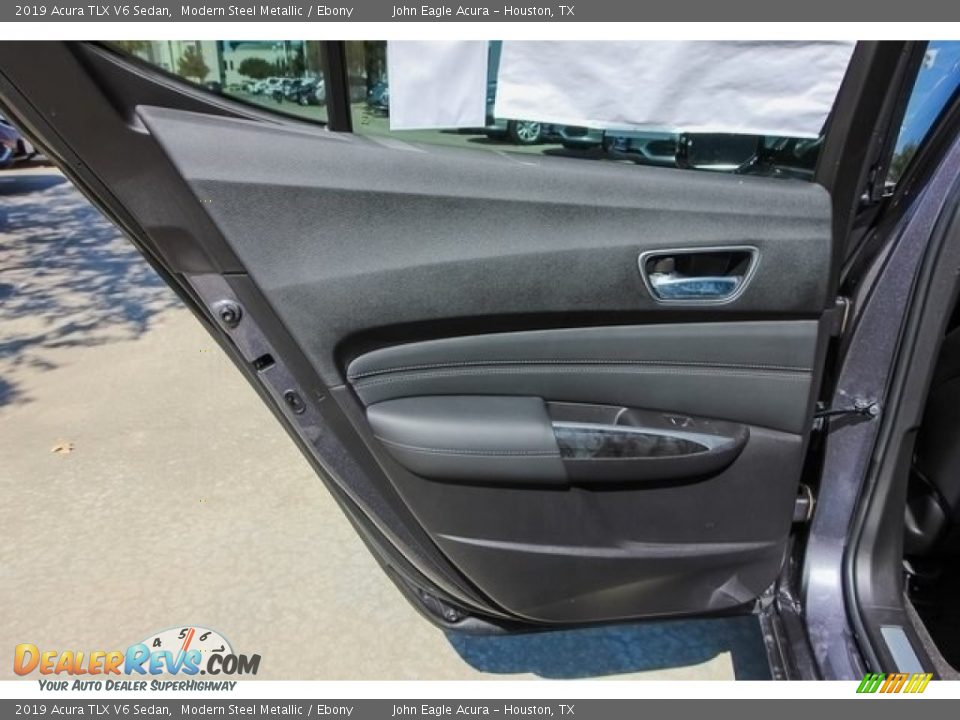 2019 Acura TLX V6 Sedan Modern Steel Metallic / Ebony Photo #16
