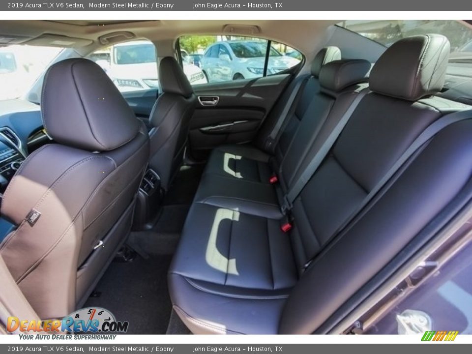 2019 Acura TLX V6 Sedan Modern Steel Metallic / Ebony Photo #17