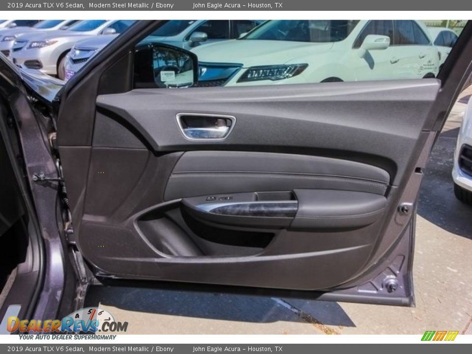 2019 Acura TLX V6 Sedan Modern Steel Metallic / Ebony Photo #21