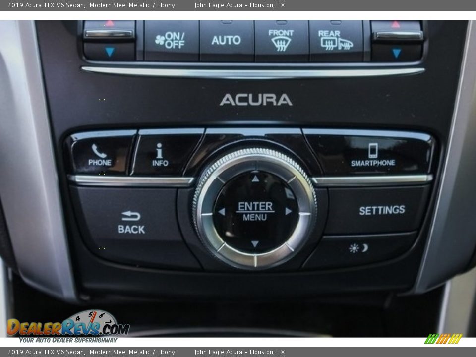 2019 Acura TLX V6 Sedan Modern Steel Metallic / Ebony Photo #30