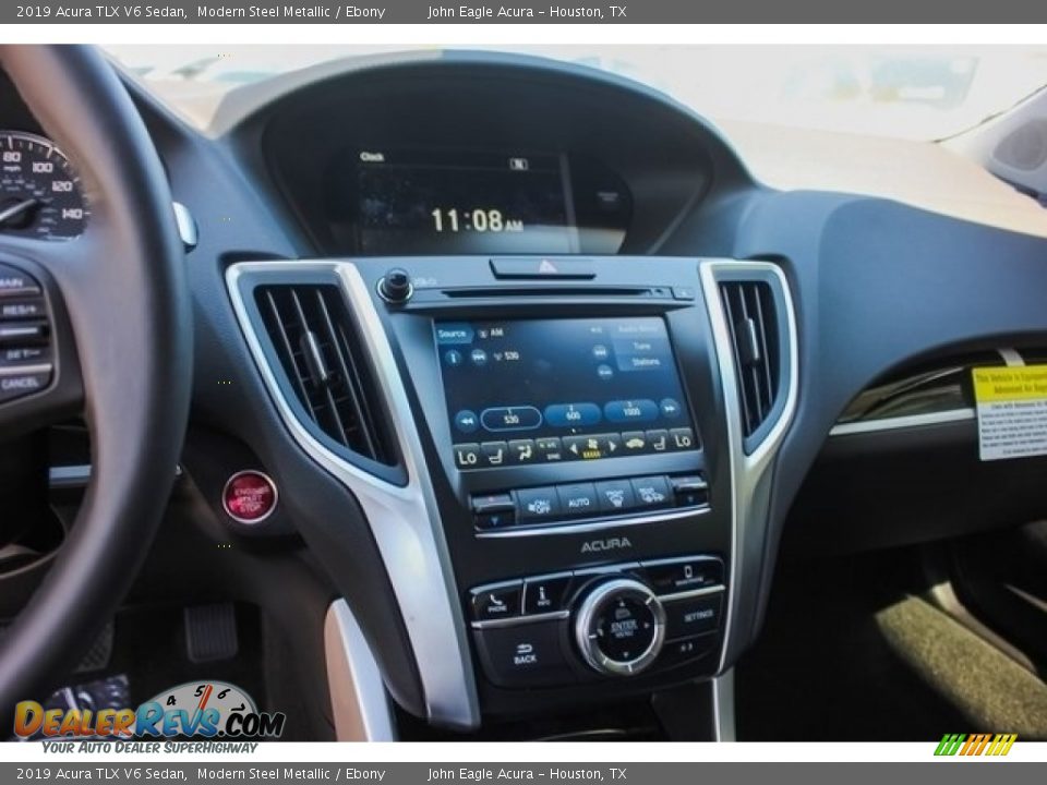 2019 Acura TLX V6 Sedan Modern Steel Metallic / Ebony Photo #33