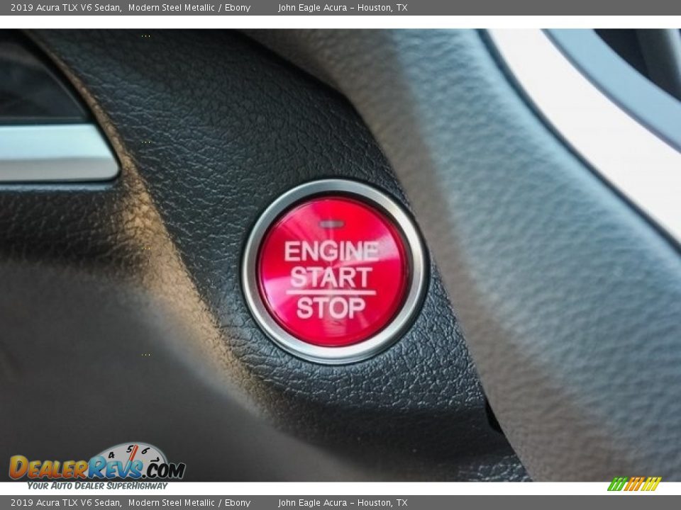 2019 Acura TLX V6 Sedan Modern Steel Metallic / Ebony Photo #34