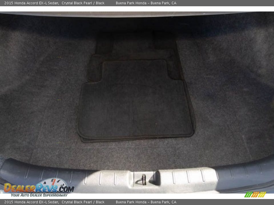 2015 Honda Accord EX-L Sedan Crystal Black Pearl / Black Photo #19