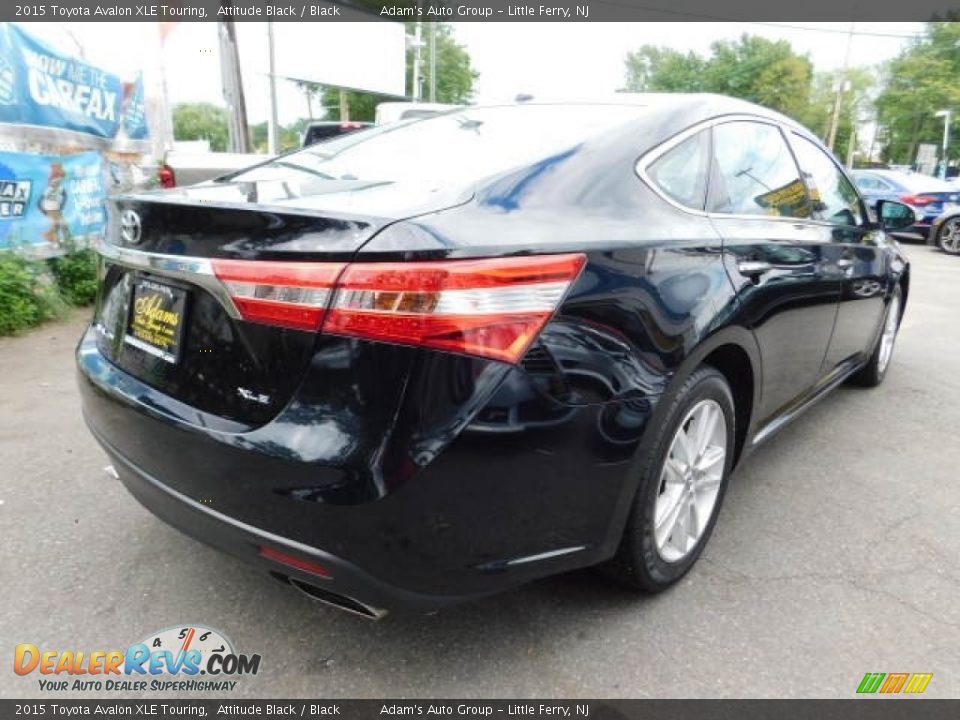 2015 Toyota Avalon XLE Touring Attitude Black / Black Photo #6