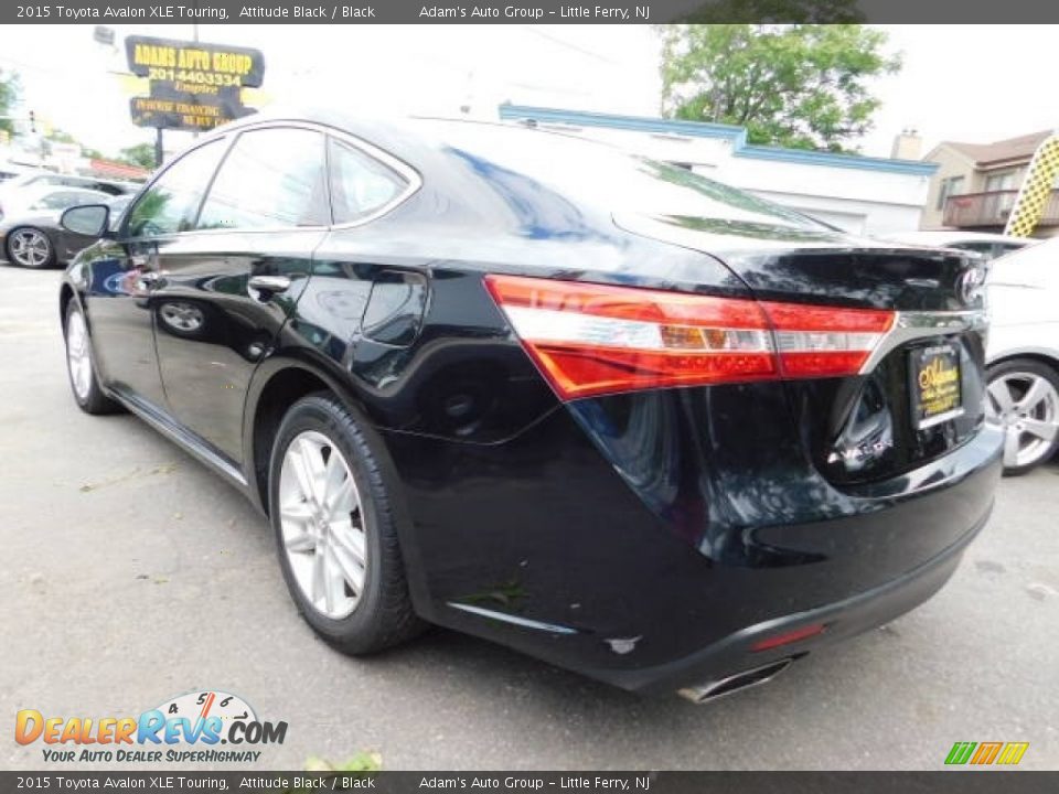 2015 Toyota Avalon XLE Touring Attitude Black / Black Photo #8