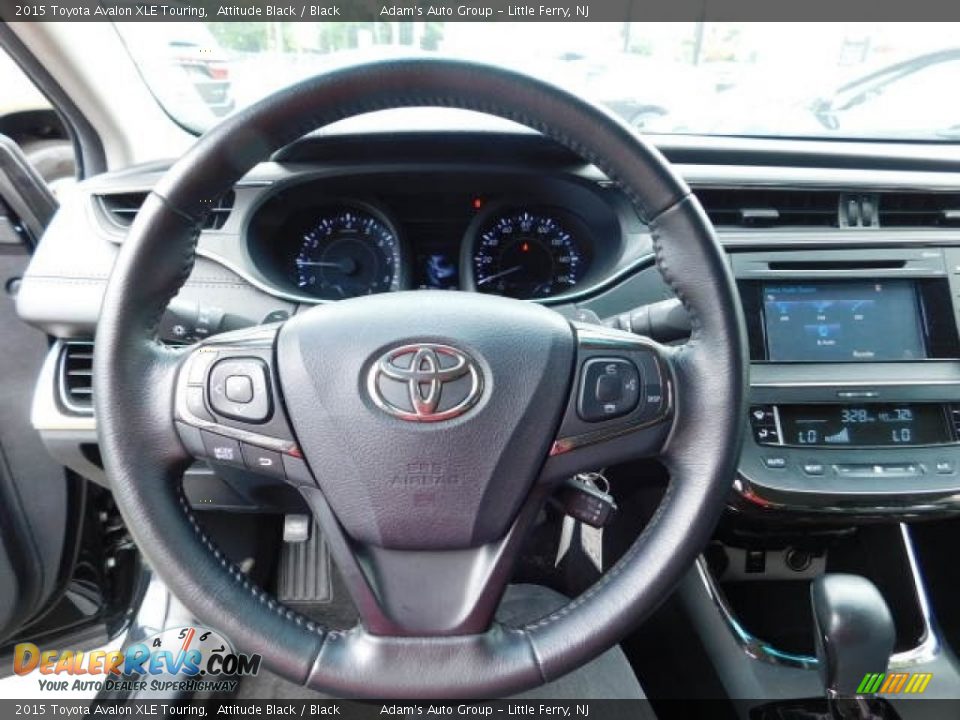 2015 Toyota Avalon XLE Touring Attitude Black / Black Photo #14