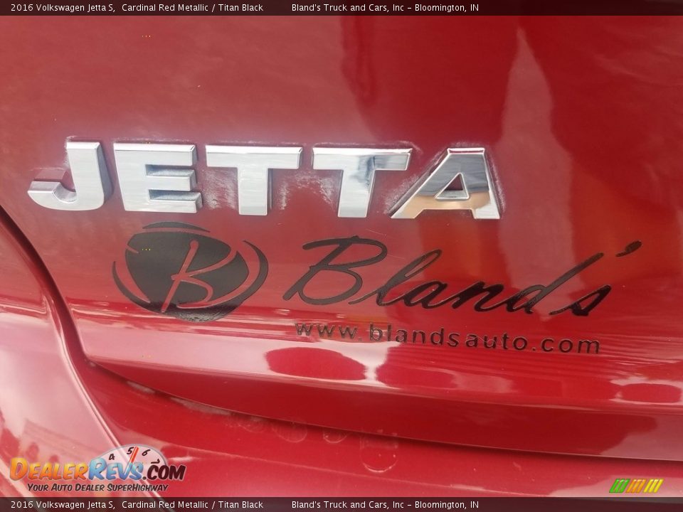 2016 Volkswagen Jetta S Cardinal Red Metallic / Titan Black Photo #5